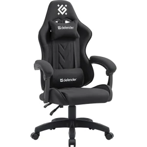 Gaming stolica Defender Breeze, platno, do 120kg, crna