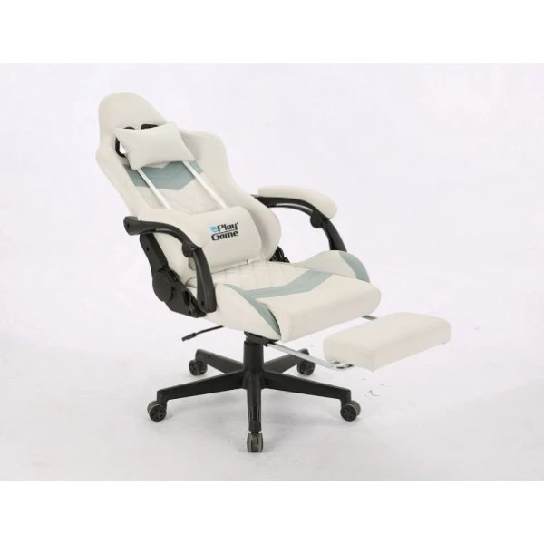 Gaming stolica ePlayGame HC-1135 bež plava – slika 2