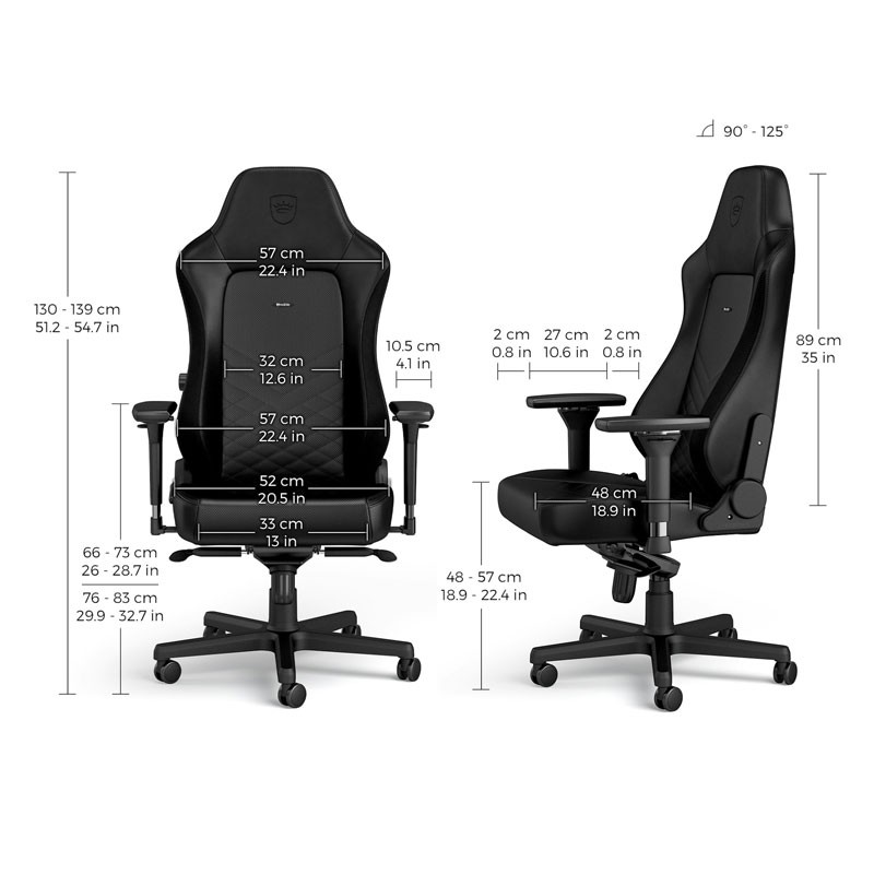 Gaming stolica noblechairs HERO crna