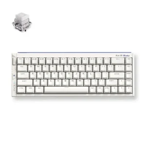 Gaming tastatura MCHOSE Ace 68 Turbo Full Metal Nova White