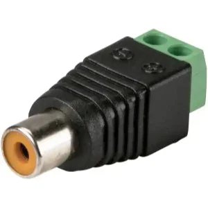 Gembird Konektor za video nadzor CON-RCA01F RCA konektor (cinc)