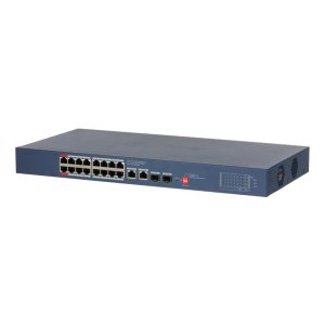 Gigabitni mrežni svič Dahua CS4220-16GT-240-V2, 20 portova, PoE, upravljivi