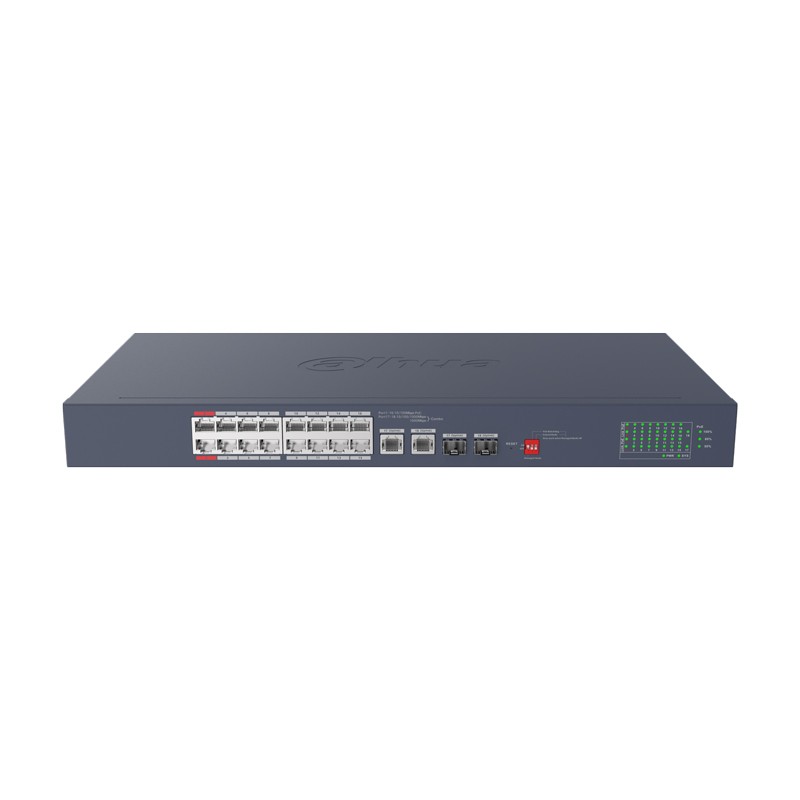 Gigabitni mrežni svič Dahua CS4220-16GT-240-V2, 20 portova, PoE, upravljivi – slika 4