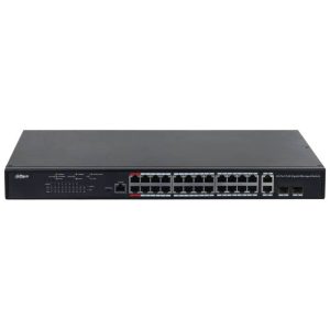 Gigabitni mrežni svič Dahua PFS4226-24GT-370, 26 portova, PoE, upravljivi