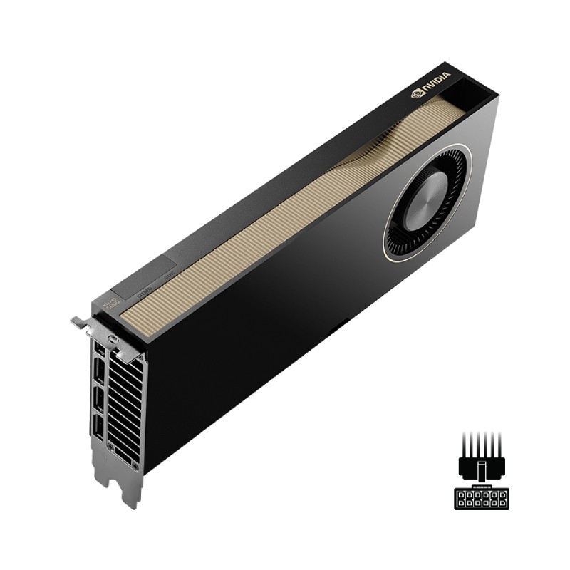 Grafička karta PNY nvidia RTX 6000 Blackwell Max-Q Workstation Edition OEM 512 bit 96GB DDR7 Dual Slot – slika 2