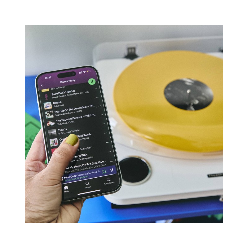 Gramofon Energy Sistem WhiteSpin (M45978)
