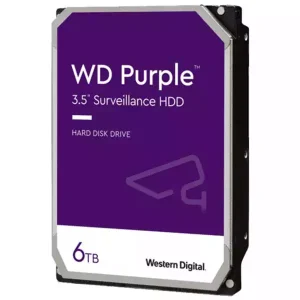 Hard disk 6TB WD Purple 3.5" SATA za video nadzor (WD62PURZ)
