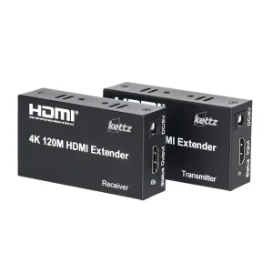 HDMI produžni adapter preko UTP kabla Kettz HEX-K1220, do 120 m, 4K