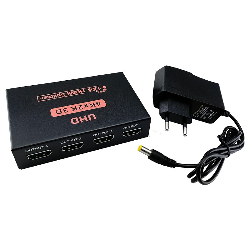 HDMI spliter 1x4 E-Green, 4K – slika 2