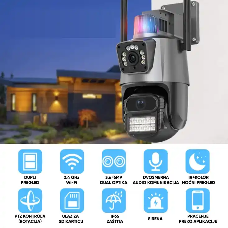 IP Wi-Fi kamera WFIP-4302X – slika 2