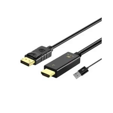 Kabl DisplayPort - HDMI M/M +USB 2.0, Linkom 1.8m