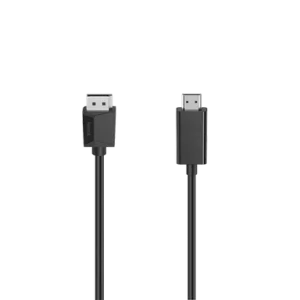 Kabl DisplayPort na HDMI 1.5m Hama M/M