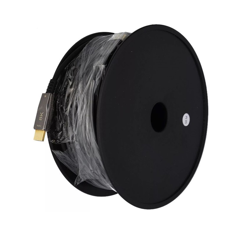 Kabl E-Green AOC Optički HDMI 2.1 M/M 30m crni 8K/60Hz 48 Gbp
