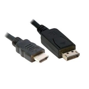 Kabl E-Green DisplayPort (M) - HDMI (M) 1.8m crni