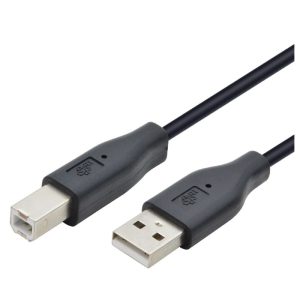 Kabl E-Green USB A - USB B M/M 5m crni