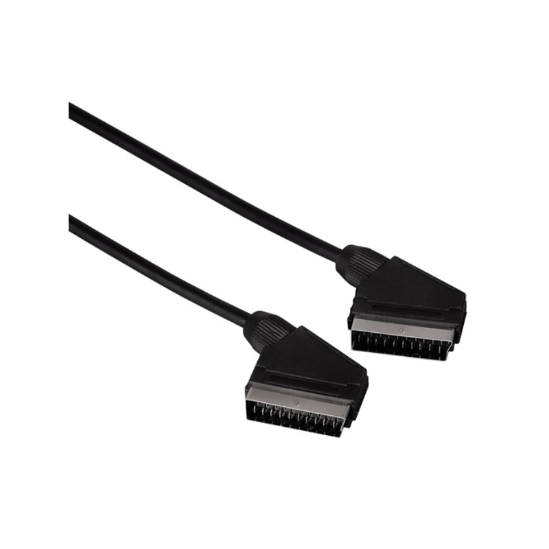 Kabl Fast Asia Scart M/M 1.5m crni