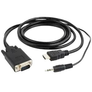 Kabl HDMI-VGA+Audio Gembird A-HDMI-VGA-03-6 1.8m