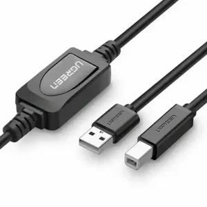 Kabl USB 2.0 Aktivni Print Ugreen US122 M/m 15m