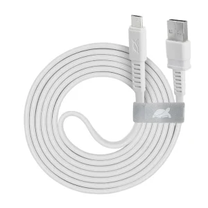 Kabl USB-A na micro USB Riva Case PS6000, 1,2 m, beli