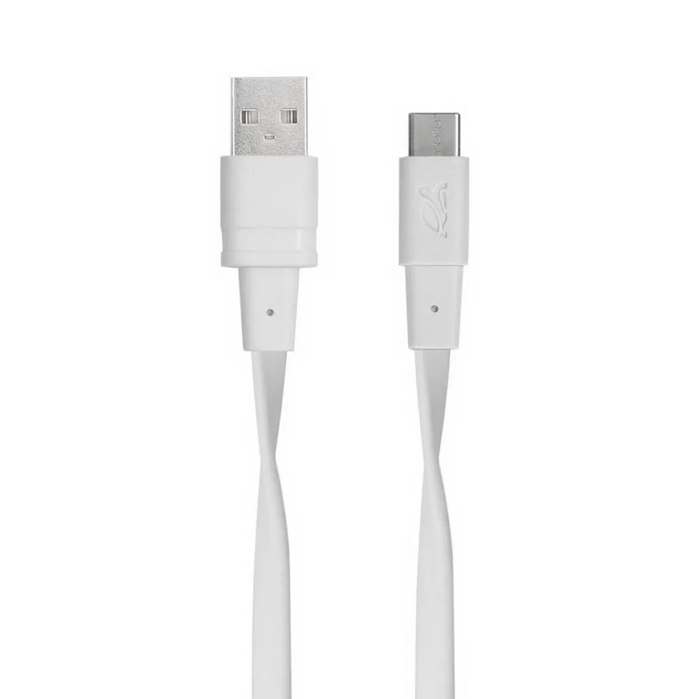 Kabl USB-A na USB-C Riva Case PS6002, 1,2 m, beli