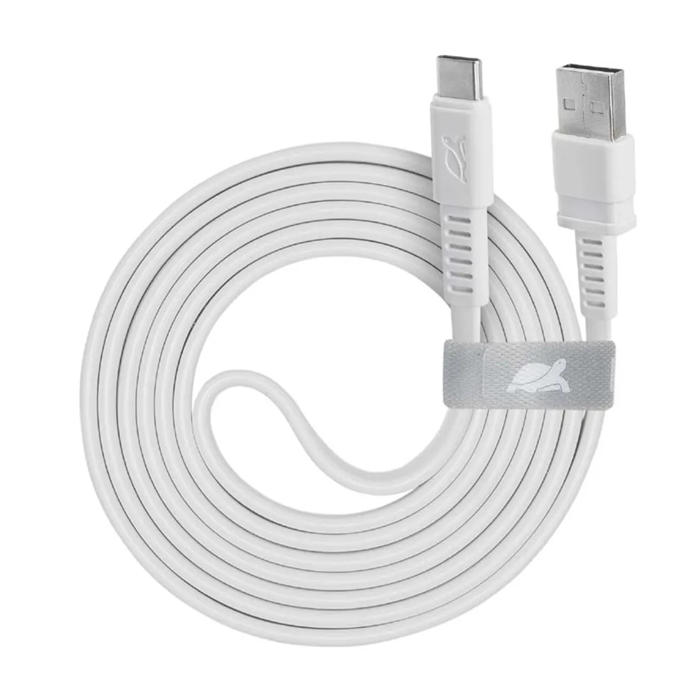 Kabl USB-A na USB-C Riva Case PS6002, 1,2 m, beli – slika 3