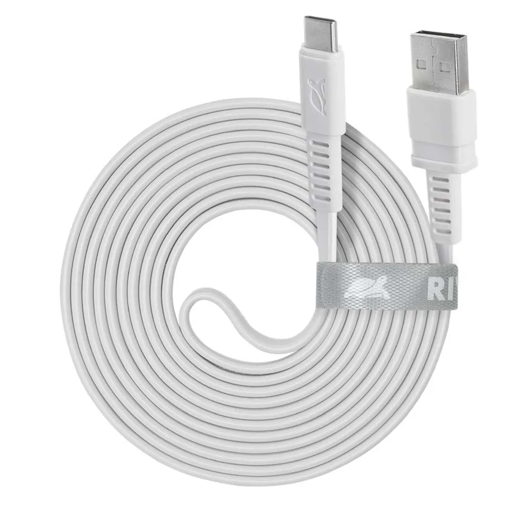 Kabl USB-A na USB-C Riva Case PS6002, 2,1 m, beli