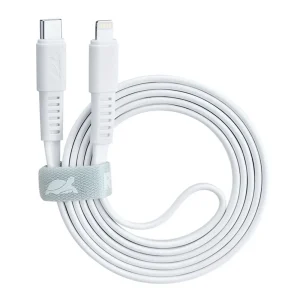 Kabl USB-C na Lightning Riva Case PS6007, 1,2 m, beli
