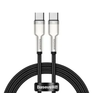 Kabl USB-C na USB-C Baseus, 1 m, 100 W (CATJK-C01)