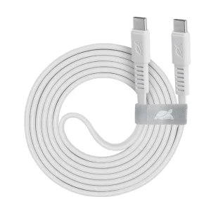 Kabl USB-C na USB-C Riva Case PS6005, 1,2 m, beli