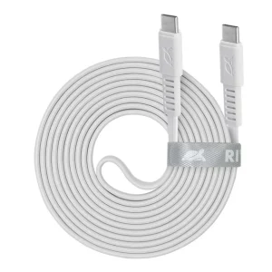 Kabl USB-C na USB-C Riva Case PS6005, 2,1 m, beli