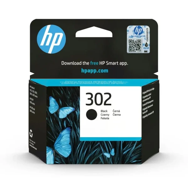 Kertridž HP 302 F6U66A crni