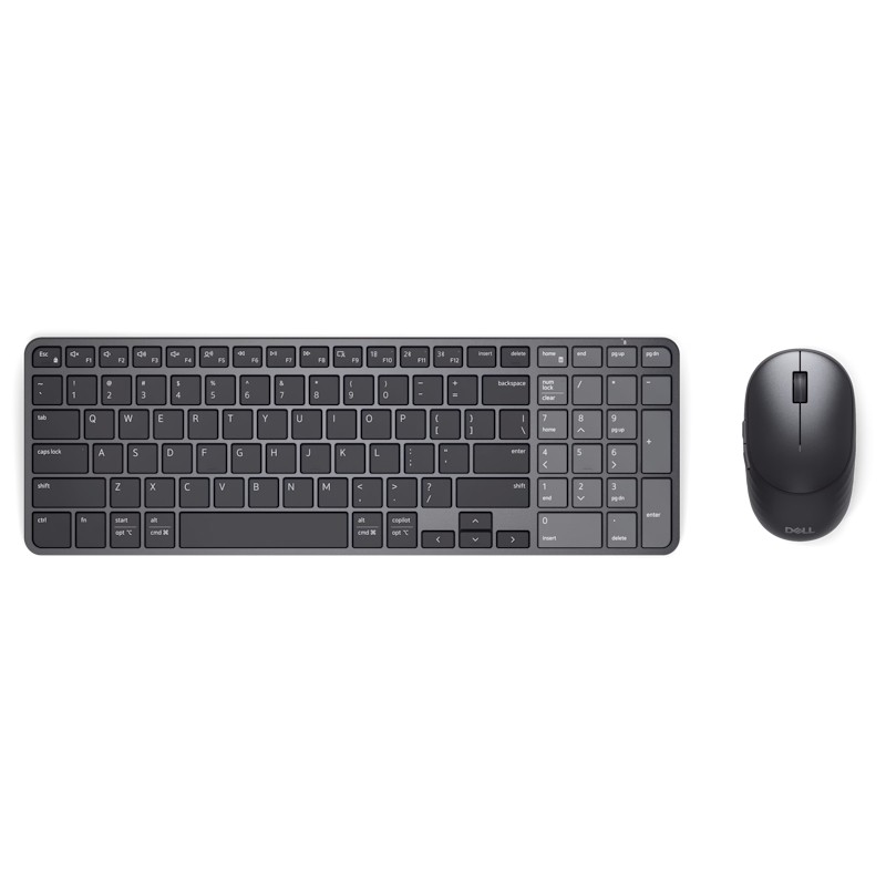 Komplet tastatura i miš Dell KM746 Pro 7 Rechargeable Compact, US raspored – slika 2