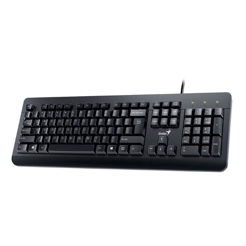 Komplet tastatura i miš Genius KM-160, US raspored, crni – slika 3