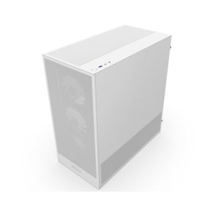 Kućište NZXT H5 Flow RGB Gaming belo (CC-H52FW-R1)