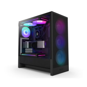 Kućište NZXT H5 Flow RGB Gaming crno (CC-H52FB-R1)