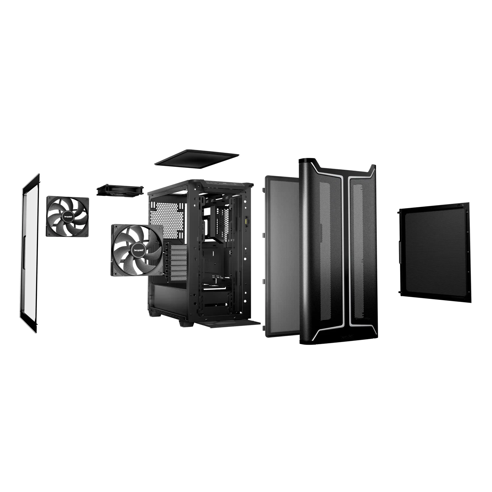 Kućište za računar be quiet! Pure Base 501 DX Black Window BGW76 – slika 3