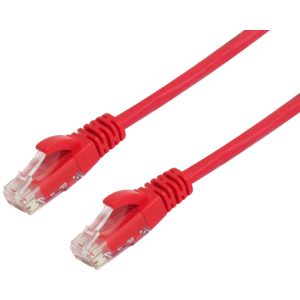 LAN kabl Cat6 UTP 0.3 m E-Green, crveni