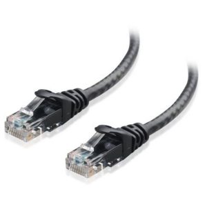 LAN kabl Cat6 UTP 0.5 m E-Green, crni