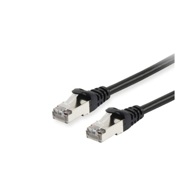 LAN kabl Cat6A SFTP 1 m Fast Asia, crni