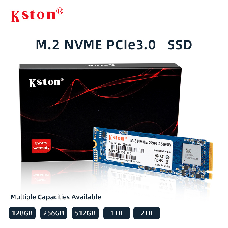 M.2 NVMe SSD Kston 2280 256GB