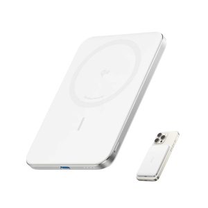Magnetni power bank Anker Nano 5000mAh 20W MagSafe, beli