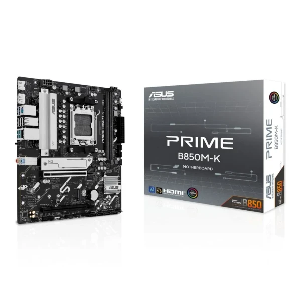 Matična ploča Asus Prime B850M-K, AM5, DDR5, micro ATX
