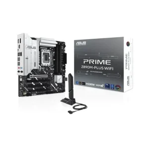 Matična ploča Asus Prime Z890M-PLUS, LGA 1851, DDR5, micro ATX, Wi-Fi