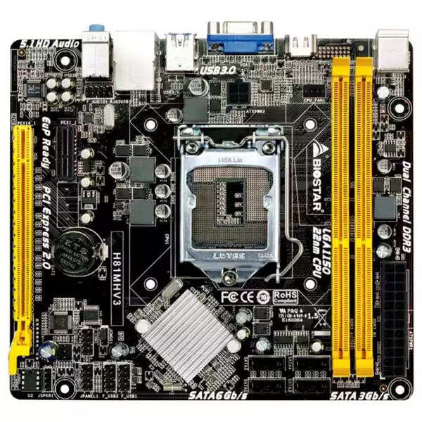Matična ploča Biostar 1150 H81MHV3, micro ATX – slika 4