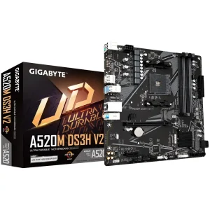 Matična ploča Gigabyte A520M DS3H V2, AM4, DDR4, micro ATX