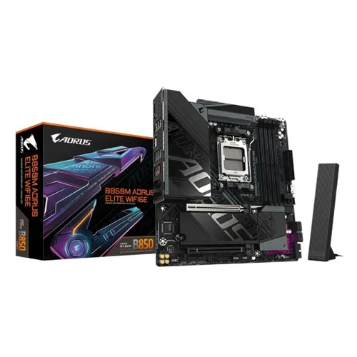 Matična ploča Gigabyte B850M AORUS ELITE, AM5, DDR5, micro ATX, Wi-Fi