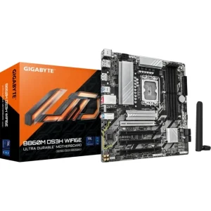 Matična ploča Gigabyte B860M DS3H, LGA 1851, DDR5, micro ATX, Wi-Fi