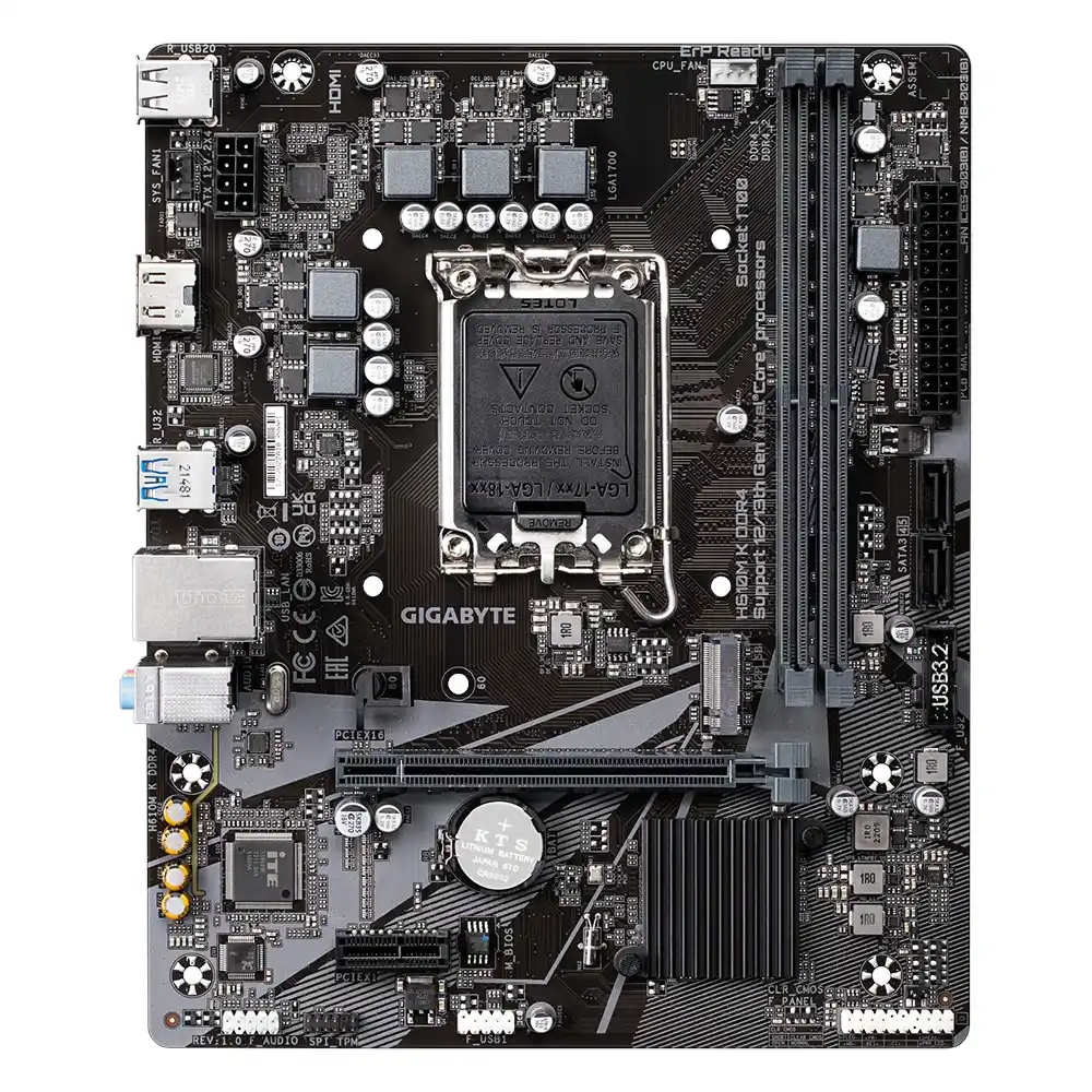 Matična ploča Gigabyte H610M K, LGA 1700, DDR4, micro ATX – slika 2