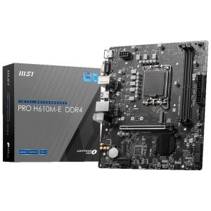 Matična ploča MSI PRO H610M-E DDR4