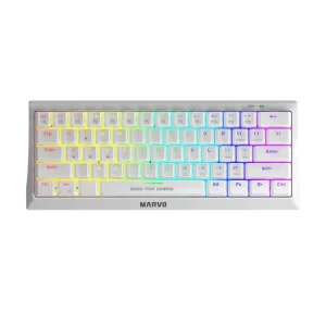 Mehanička gaming tastatura Marvo Hecate 61R KG962 bela